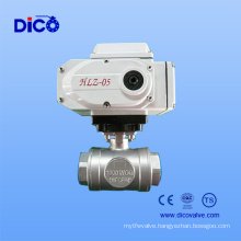 4-20mA Electric Actuator 3 Way Ball Valve with Ce Certificate